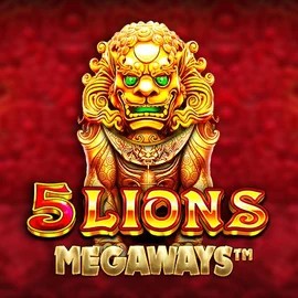 5 Lions Megaways logo by Pragmatic Play at Casinoly Casino