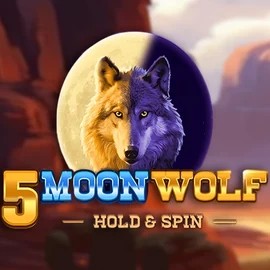 Slots logo of 5 Moon Wolf from Apparat Gaming at Casinoly Casino