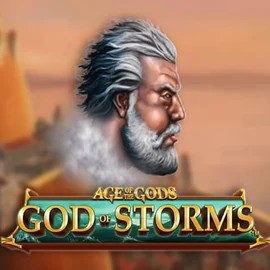 Slots logo of Age Of The Gods: God of Storms from Playtech at Casinoly Casino