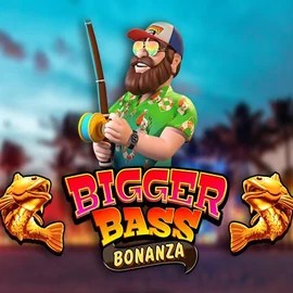 Bigger Bass Bonanza logo by Pragmatic Play at Casinoly Casino