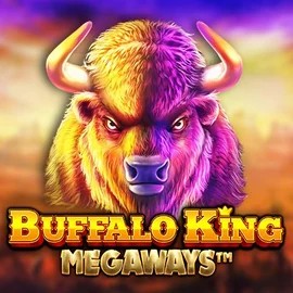 Buffalo King Megaways slot logo by Pragmatic Play at Casinoly Casino