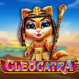 Official Slots logo: Cleocatra by Pragmatic Play at Casinoly Casino
