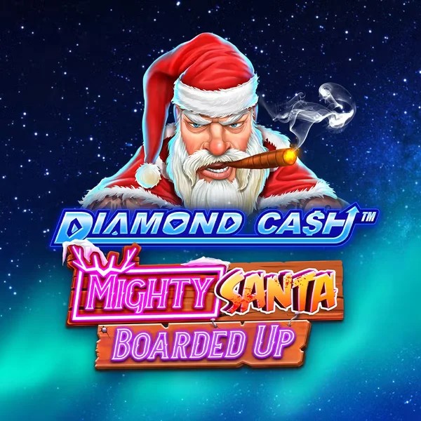 Diamond Cash Mighty Santa Boarded Up – slot by Greentube, featured at www.casinoly-casino.eu
