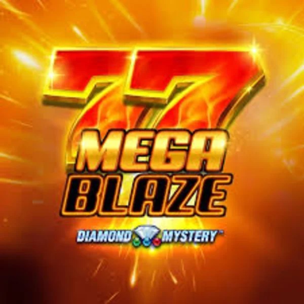 Slots logo of Diamond Mystery Mega Blaze from Greentube at Casinoly Casino