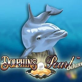 Dolphins Pearl Deluxe online game logo by Novomatic on www.casinoly-casino.eu