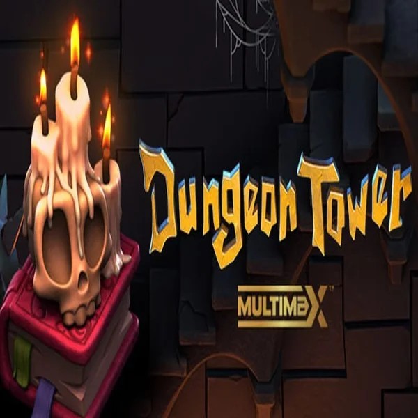 Dungeon Tower slot logo by Peter & Sons at Casinoly Casino