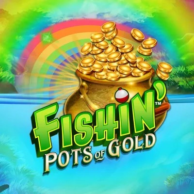 Fishin Pots Of Gold by Gameburger Studios, showcased at www.casinoly-casino.eu – game logo
