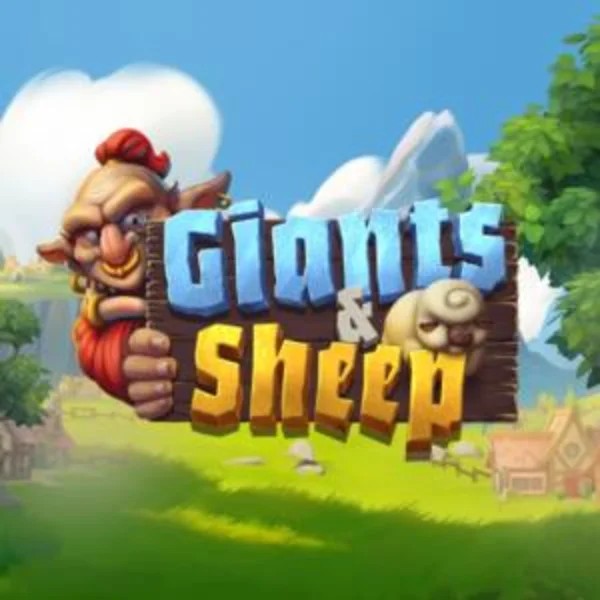 Official Slots logo: Giants and Sheep by Relax Gaming at Casinoly Casino
