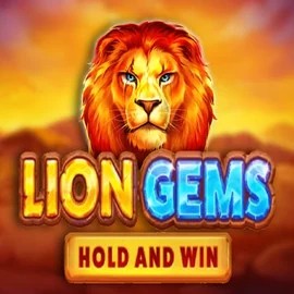 Lion Gems Hold and Win logo by Playson Casinoly Casino