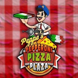 Peppe’s Pepperoni Pizza Plaza slot visual from Pragmatic Play available on www.casinoly-casino.eu