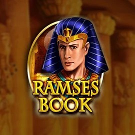 Official Slots logo: Ramses Book Deluxe by Gamomat at Casinoly Casino